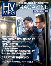 HVMfg Magazine 2019 Spring issue cover thumbnail